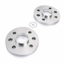 24mm 2x12mm SCC Spurverbreiterung für Alfa Romeo Mito + Radschrauben