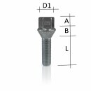 24mm 2x12mm SCC Spurverbreiterung für Alfa Romeo Mito + Radschrauben