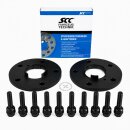 20mm 2x10mm SCC Spurverbreiterung Schwarz für...