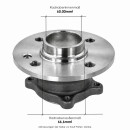 ST Radnabenverlängerung im 2er Set für BMW mit 66,6 mm Nabenlochbohrung.