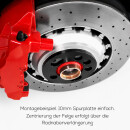 ST Radnabenverlängerung Zentrierringe 2er Set LK 5x112 Ø66,6mm VA/HA für BMW