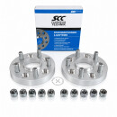40mm 2x20mm SCC Spurverbreiterung für Tesla Model S und X